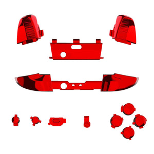 Glossy Chrome Red 12in1 Button Kits For Xbox One-Elite2 Controller-IL203WS - Extremerate Wholesale