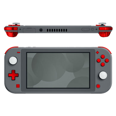 Glossy Chrome Red 14in1 Button Kits For NS Lite-HL603WS - Extremerate Wholesale