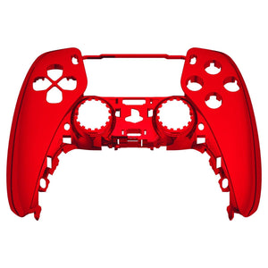 Glossy Chrome Red Front Shell Compatible With PS5 Controller-MPFD4003WS - Extremerate Wholesale