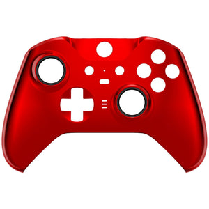 Glossy Chrome Red Front Shell For Xbox One-Elite2 Controller-ELD403WS - Extremerate Wholesale
