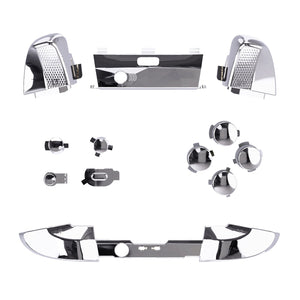 Glossy Chrome Silver 12in1 Button Kits For Xbox One-Elite2 Controller-IL202WS - Extremerate Wholesale