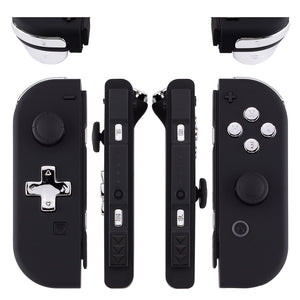 Glossy Chrome Silver 22in1 Button Kits For NS Switch Joycon & OLED Joycon Dpad Controller-BZD402WS - Extremerate Wholesale