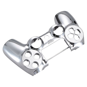 Glossy Chrome Silver Front Shell Compatible With PS4 Gen2 Controller-SP4FD03WS - Extremerate Wholesale