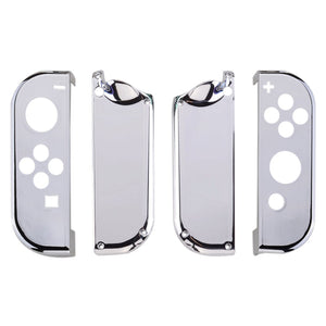 Glossy Chrome Silver Shells For NS Switch Joycon & OLED Joycon-CD402WS - Extremerate Wholesale