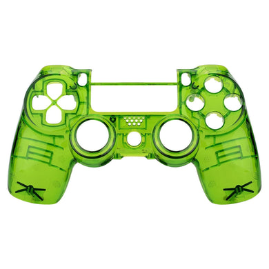 Glossy Clear Green Front Shell Compatible With PS4 Gen2 Controller-SP4FM04GWS - Extremerate Wholesale