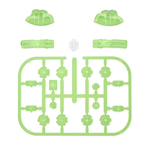 Glossy Clear Light Green 21in1 Button Kits For NS Switch Joycon & OLED Joycon - AJ238WS - Extremerate Wholesale