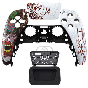 Glossy Clown HAHAHA Front Shell With Touchpad Compatible With PS5 Controller BDM-010 & BDM-020 & BDM-030 & BDM-040 - ZPFT1051G3WS - Extremerate Wholesale