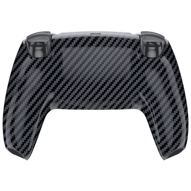 Glossy Graphite Carbon Fiber Pattern Back Shell Compatible With PS5 Controller-DPFS2002WS - Extremerate Wholesale
