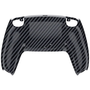 Glossy Graphite Carbon Fiber Pattern Back Shell Compatible With PS5 Controller-DPFS2002WS - Extremerate Wholesale