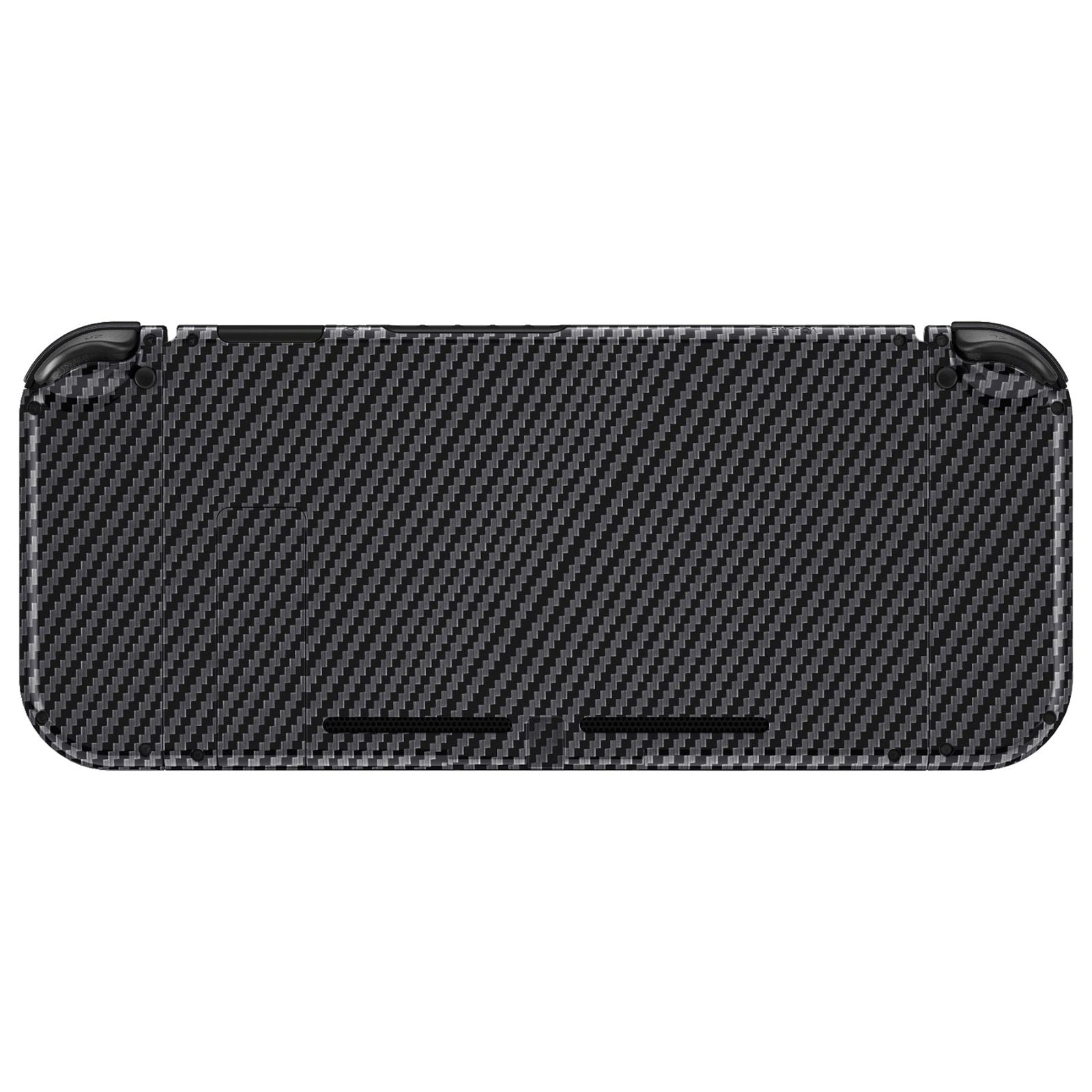 Glossy Graphite Carbon Fiber Pattern Full Shells For NS Joycon