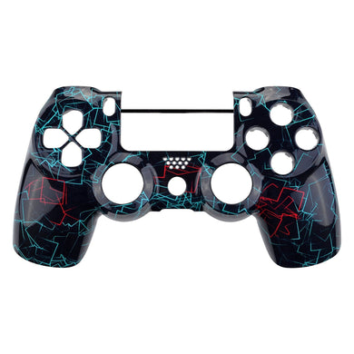 Glossy Neon Frame Front Shell Compatible With PS4 Gen2 Controller-SP4FT48WS - Extremerate Wholesale