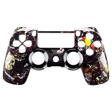 Glossy Scary Party Front Shell Compatible With PS4 Gen2 Controller-SP4FT03WS - Extremerate Wholesale