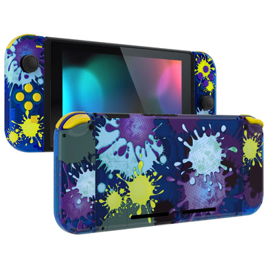 Glossy Splattering Paint Style Full Shells For NS Joycon-Without Any Buttons Included-QT119WS - Extremerate Wholesale
