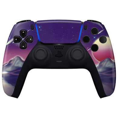 Glossy The Cyber Moon Front Shell With Touchpad Compatible With PS5 Controller BDM-010 & BDM-020 & BDM-030 & BDM-040 - ZPFT1093G3WS - Extremerate Wholesale
