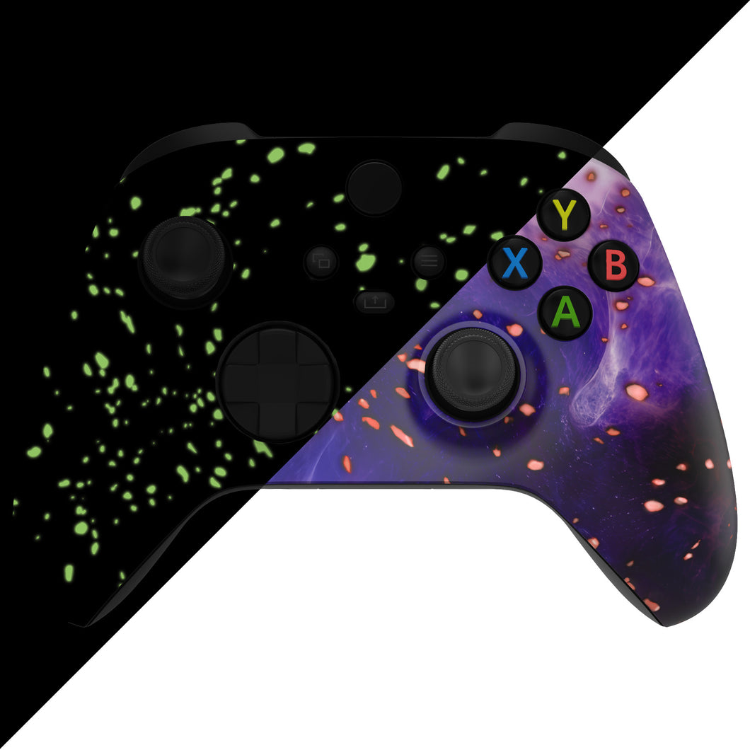 Glow in Dark - Cosmic Camo Front Shell For Xbox Series X/S Controller-FX3T202WS