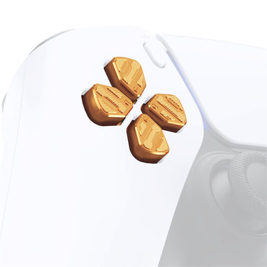 Gold Metal Dpad Button Compatible With PS5 Controller-JPFB001WS - Extremerate Wholesale