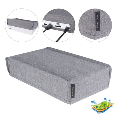 Gray Nylon Dust Cover For Xbox Series S Console, Soft Neat Lining Dust Guard, Anti Scratch Waterproof Cover Sleeve For Xbox Series S Console - X3PJ022 - Extremerate Wholesale