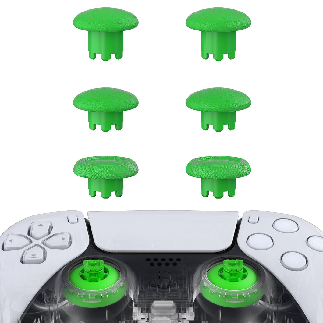 Green EDGE Sticks Replacement Interchangeable Thumbsticks for PS5 & PS4 All Model Controllers - P5J211WS