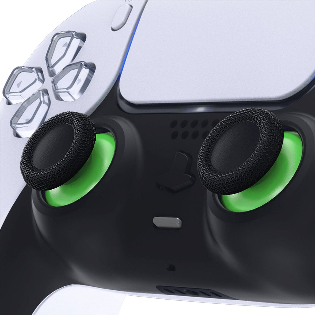 Green & Black Analog Thumbsticks Compatible With PS5 Controller-JPF636WS - Extremerate Wholesale