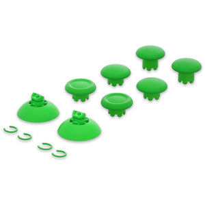 Green EDGE Sticks Replacement Interchangeable Thumbsticks for PS5 & PS4 All Model Controllers - P5J211WS - Extremerate Wholesale