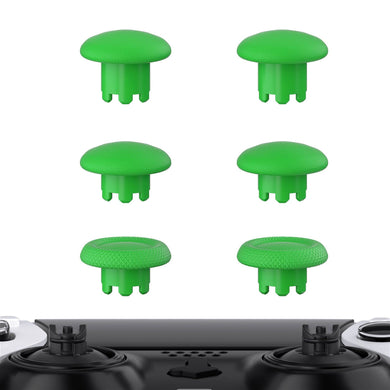 Green Interchangeable Replacement Thumbsticks Joystick Caps For PS5 Edge Controller- Controller & Thumbsticks Base Not Included- P5J107WS - Extremerate Wholesale
