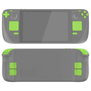 Green Replacement Full Set Buttons for Steam Deck LCD Console - JESDP011WS - Extremerate Wholesale