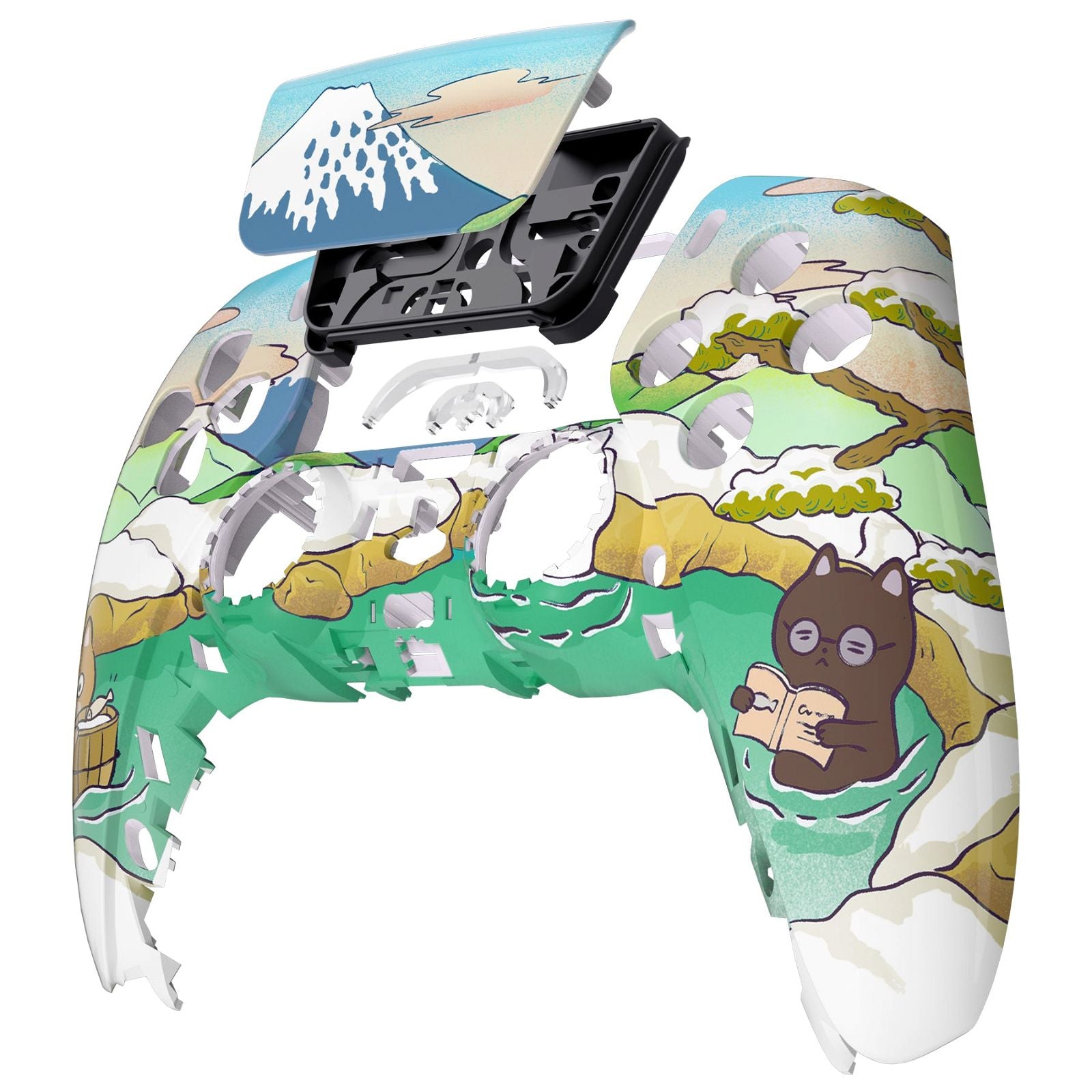 Hot Spring Kitties Front Shell With Touchpad Compatible With