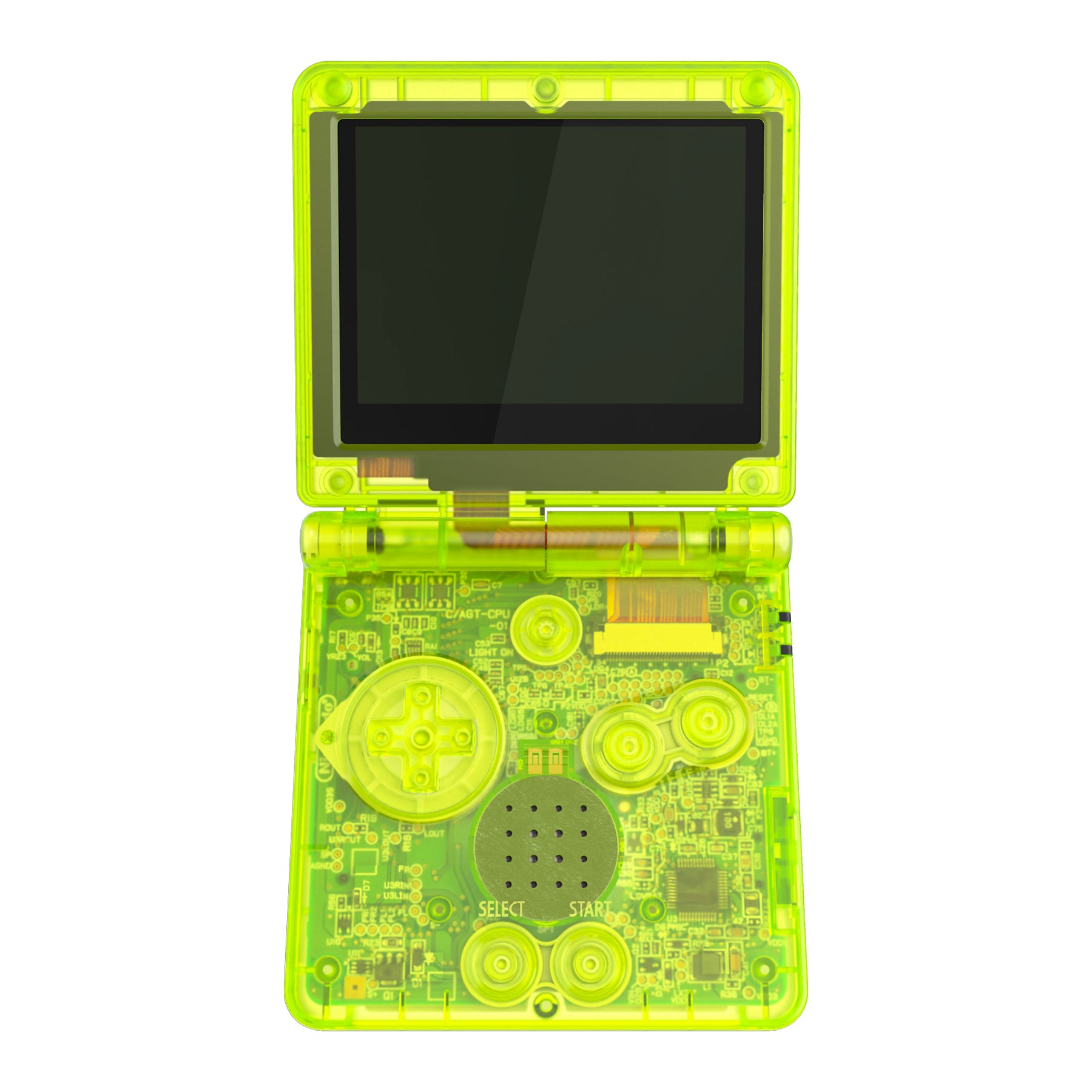 IPS Ready Upgraded eXtremeRate Clear Lime Green Replacement Full