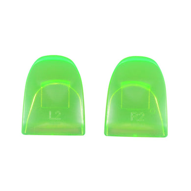 1 Pair Green External Trigger Cap Buttons L2 R2 Compatible With PS4 JDM-001/JDM-011/JDM-040 Controller-JYP4S0016G - Extremerate Wholesale