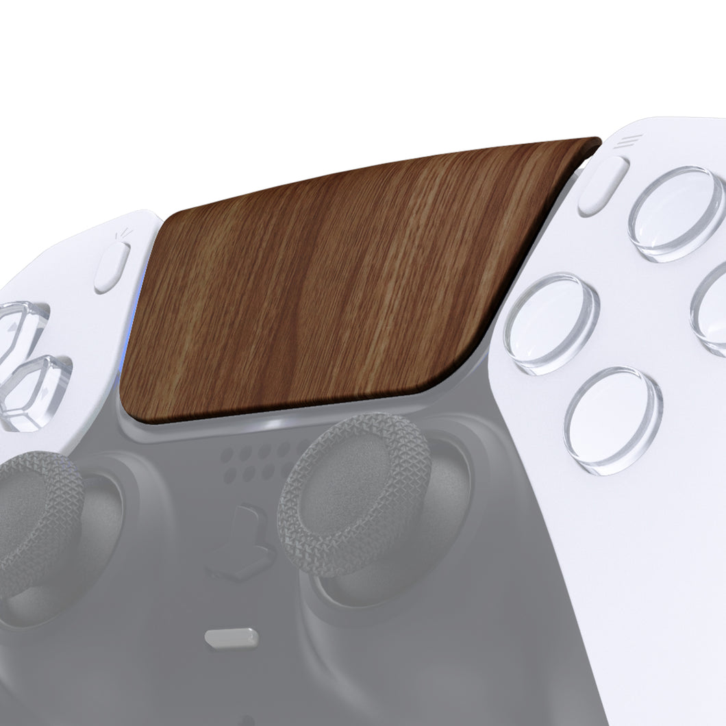 Wooden Grain Touchpad Compatible With PS5 Controller BDM-010 & BDM-020 & BDM-030 & BDM-040 - JPF4060G3WS
