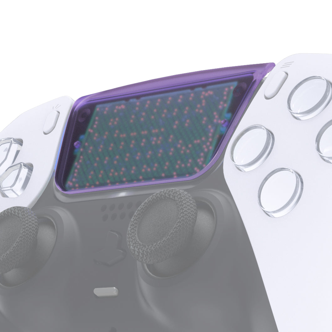 Clear Purple Touchpad Compatible With PS5 Controller BDM-010 & BDM-020 & BDM-030 & BDM-040 - JPF8005G3WS