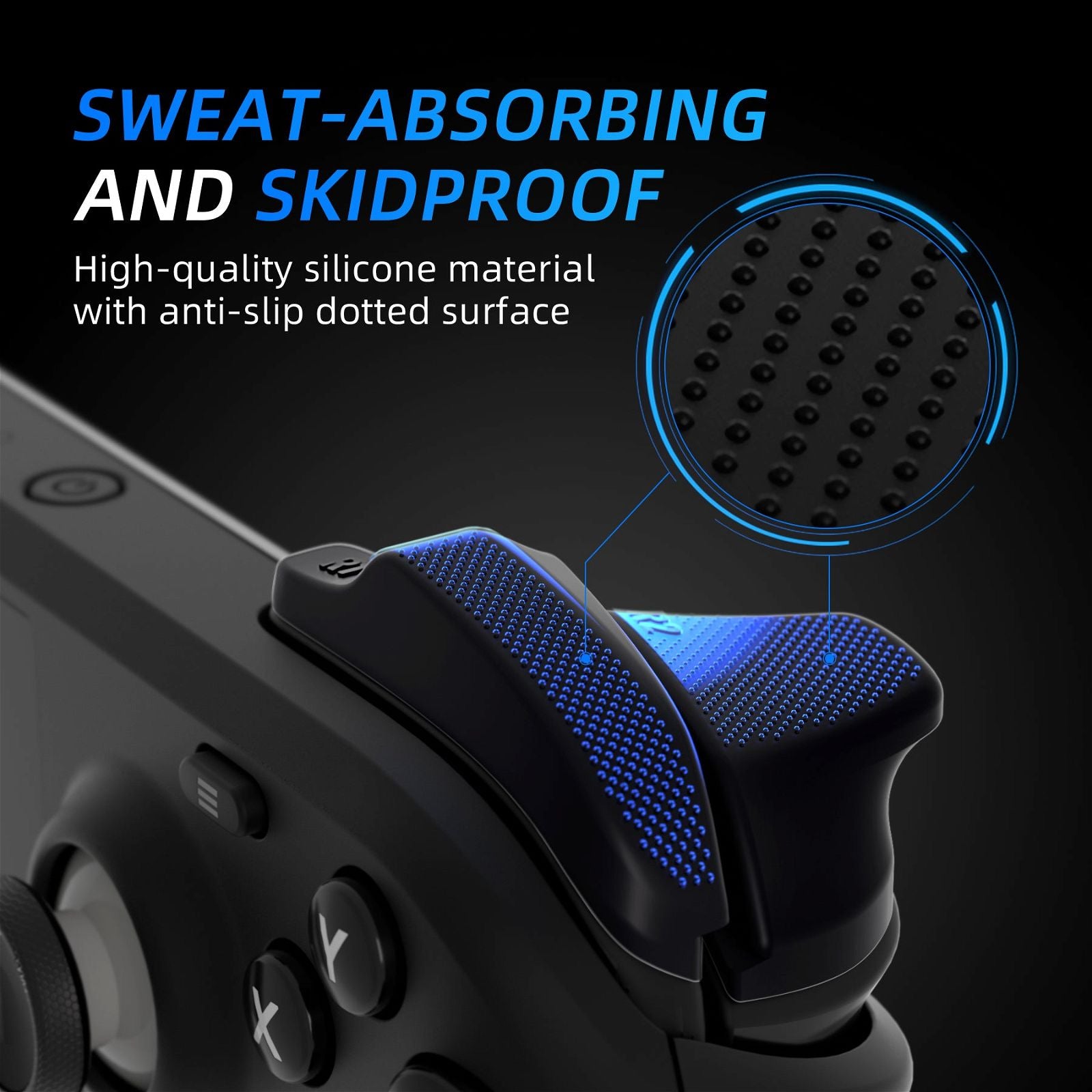 LR INCREASER Black Shoulder Buttons Trigger Enhancement Set for