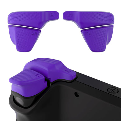 LR INCREASER Purple Shoulder Buttons Trigger Enhancement Set for Steam Deck LCD & OLED -DJMSDJ003 - Extremerate Wholesale