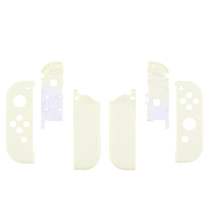 Light Cream Shells For NS Switch Joycon & OLED Joycon-Without Any Buttons Included-CP330WS - Extremerate Wholesale