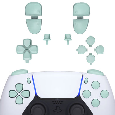 Light Cyan 11in1 Button Kits Compatible With PS5 Controller BDM-030 & BDM-040 - JPF1019G3WS - Extremerate Wholesale