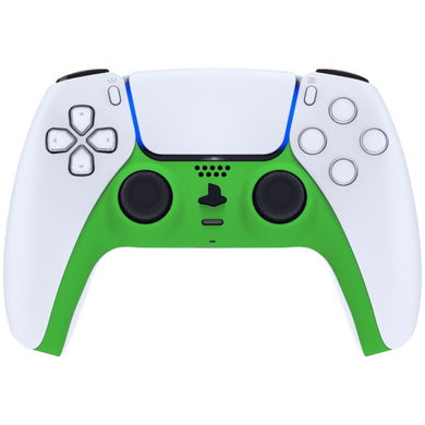Lime Green Decorative Trim Shell With Accent Rings Compatible With PS5 Controller-GPFP3006WS - Extremerate Wholesale