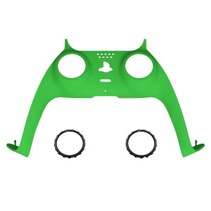Lime Green Decorative Trim Shell With Accent Rings Compatible With PS5 Controller-GPFP3006WS - Extremerate Wholesale