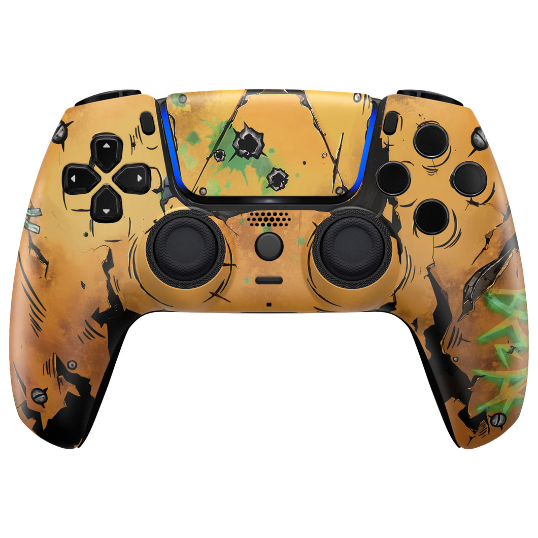 Luna Redesigned Wasteland Front Shell with Touchpad for PS5 Controller BDM-010/020/030/040/050- GHPFR012WS
