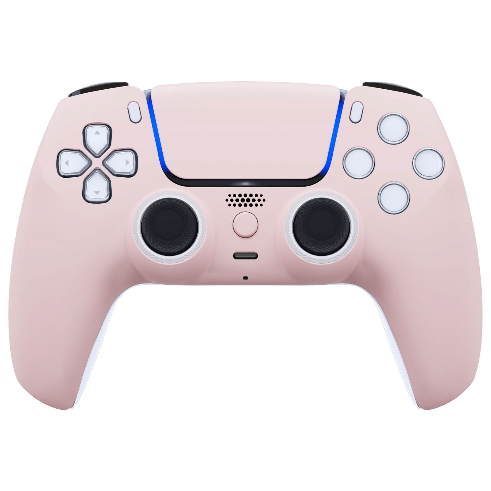 Luna Redesigned Cherry Blossoms Pink Front Shell with Touchpad for PS5 ...