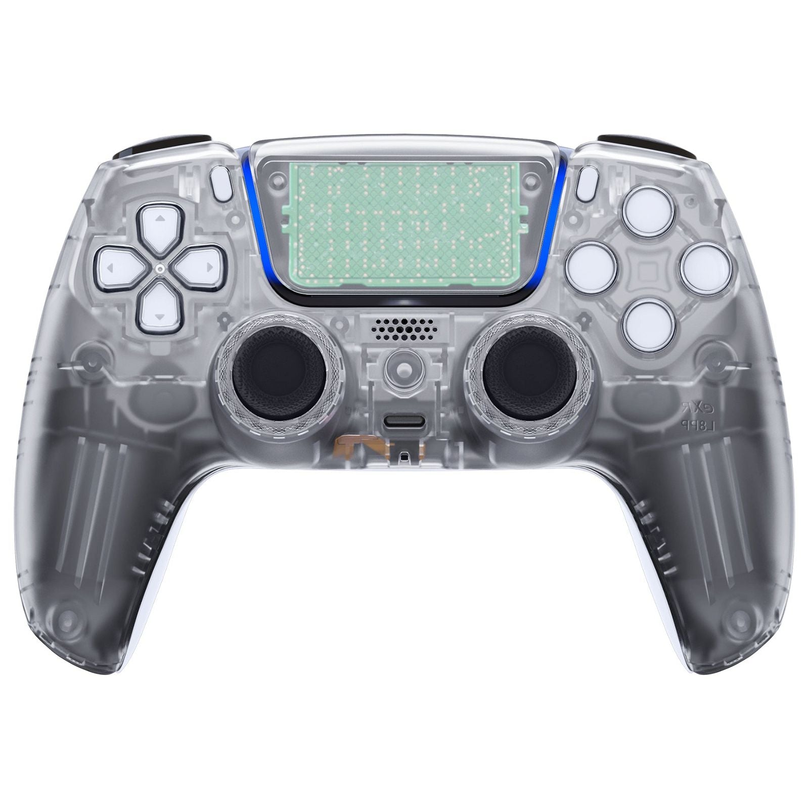 Luna Redesigned Clear Front Shell with Touchpad for PS5 Controller BDM ...