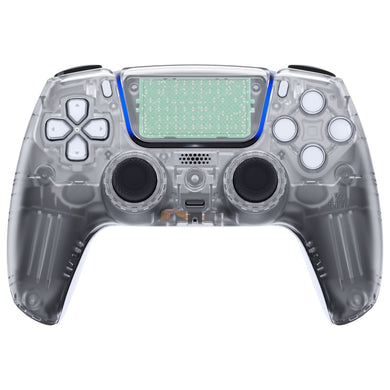 Luna Redesigned Clear Front Shell With Touchpad Compatible With PS5 Controller BDM-010 & BDM-020 & BDM-030 & BDM-040 - GHPFM001WS - Extremerate Wholesale