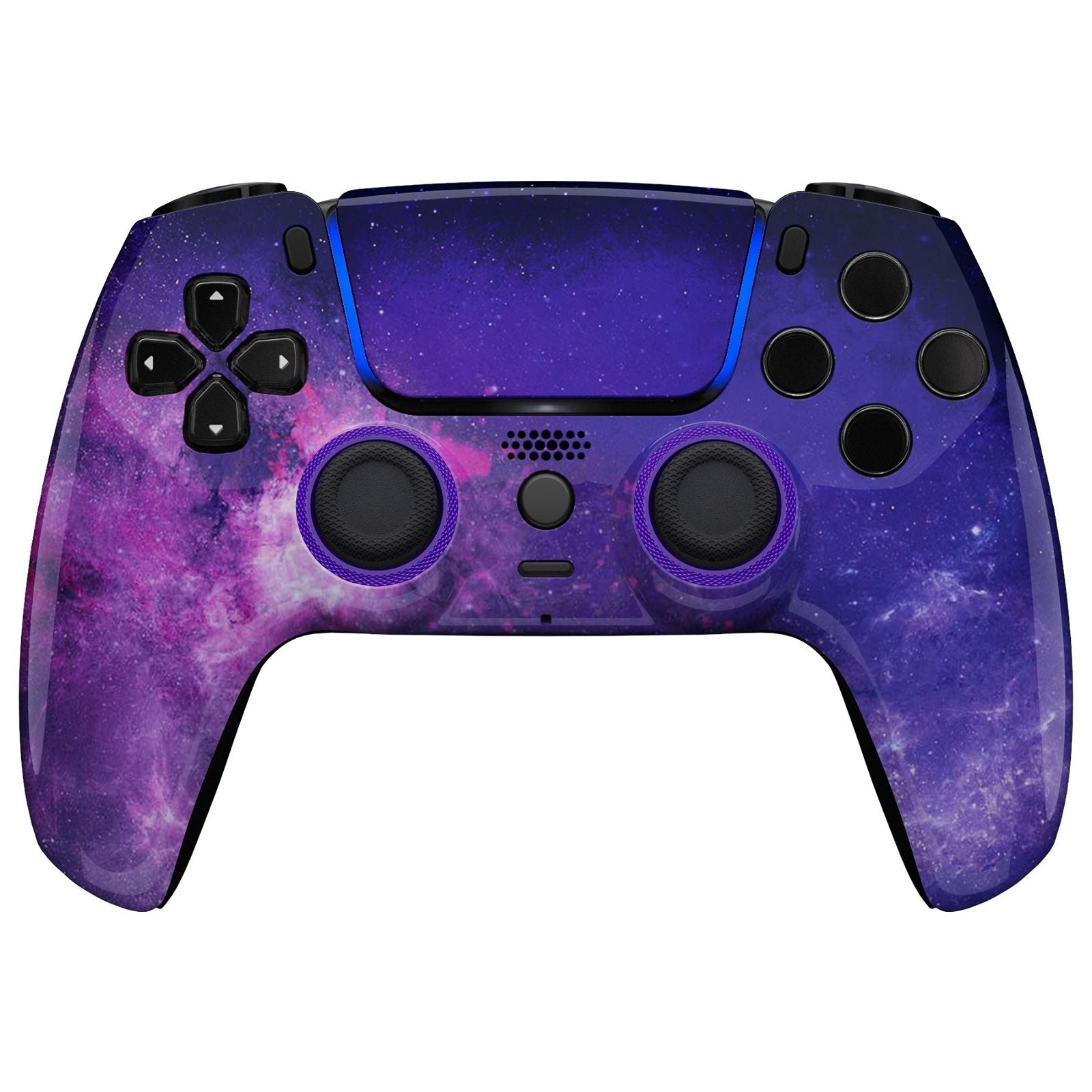 Luna Redesigned Glossy Nebula Galaxy Front Shell with Touchpad for PS5 ...