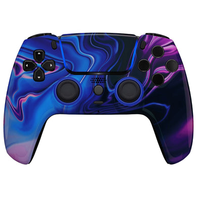 Luna Redesigned Glossy Origin of Chaos Front Shell With Touchpad Compatible With PS5 Controller BDM-010 & BDM-020 & BDM-030 & BDM-040 - GHPFT008WS - Extremerate Wholesale