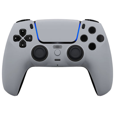 Luna Redesigned New Hope Gray Front Shell With Touchpad Compatible With PS5 Controller BDM-010 & BDM-020 & BDM-030 & BDM-040 - GHPFP005WS - Extremerate Wholesale