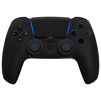 Luna Redesigned Soft Touch Black Front Shell With Touchpad Compatible With PS5 Controller BDM-010 & BDM-020 & BDM-030 & BDM-040 - GHPFP001WS - Extremerate Wholesale
