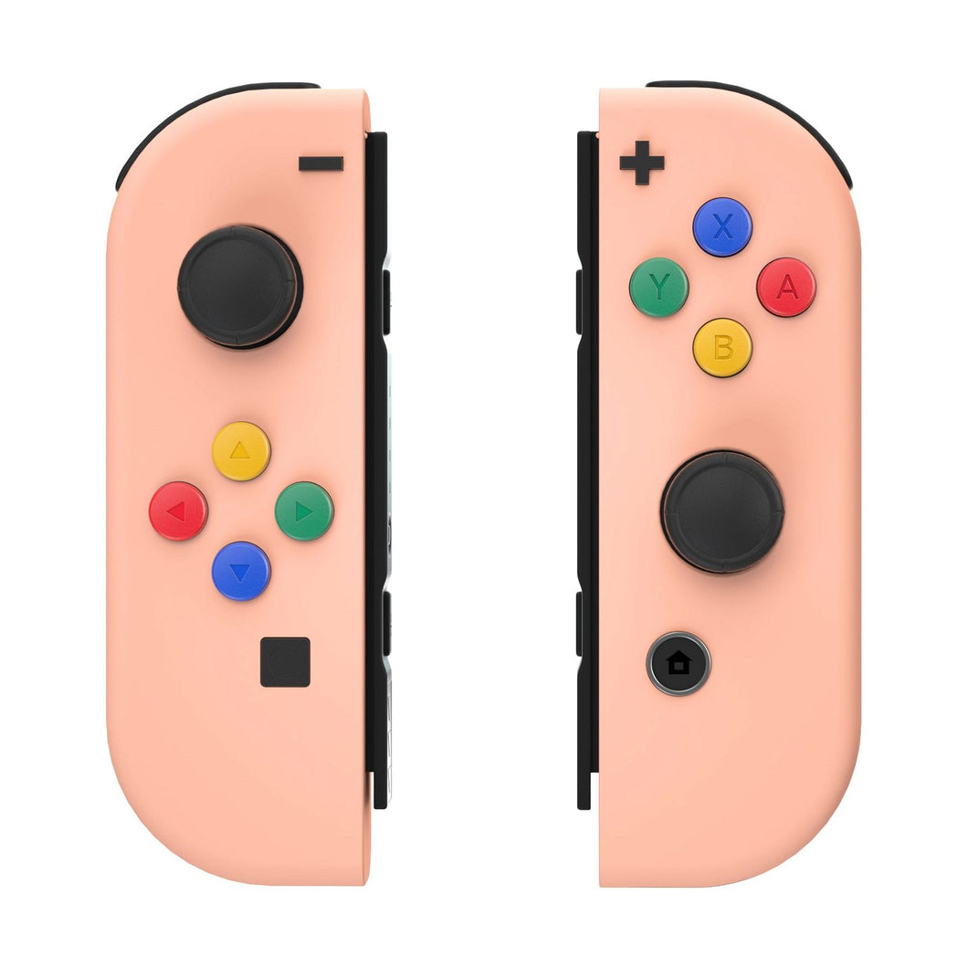 Mandys Pink Shells For NS Switch Joycon & OLED Joycon-Without Any Buttons Included-CP329V1WS - Extremerate Wholesale