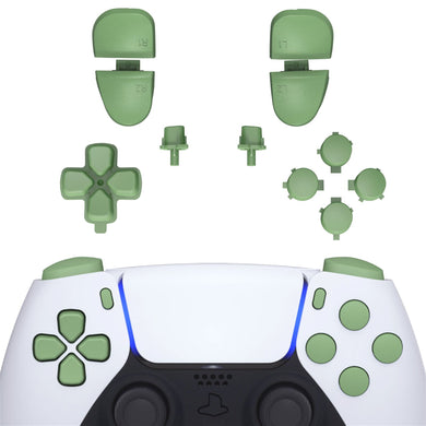 Matcha Green 11in1 Button Kits Compatible With PS5 Controller BDM-030 & BDM-040 - JPF1017G3WS - Extremerate Wholesale