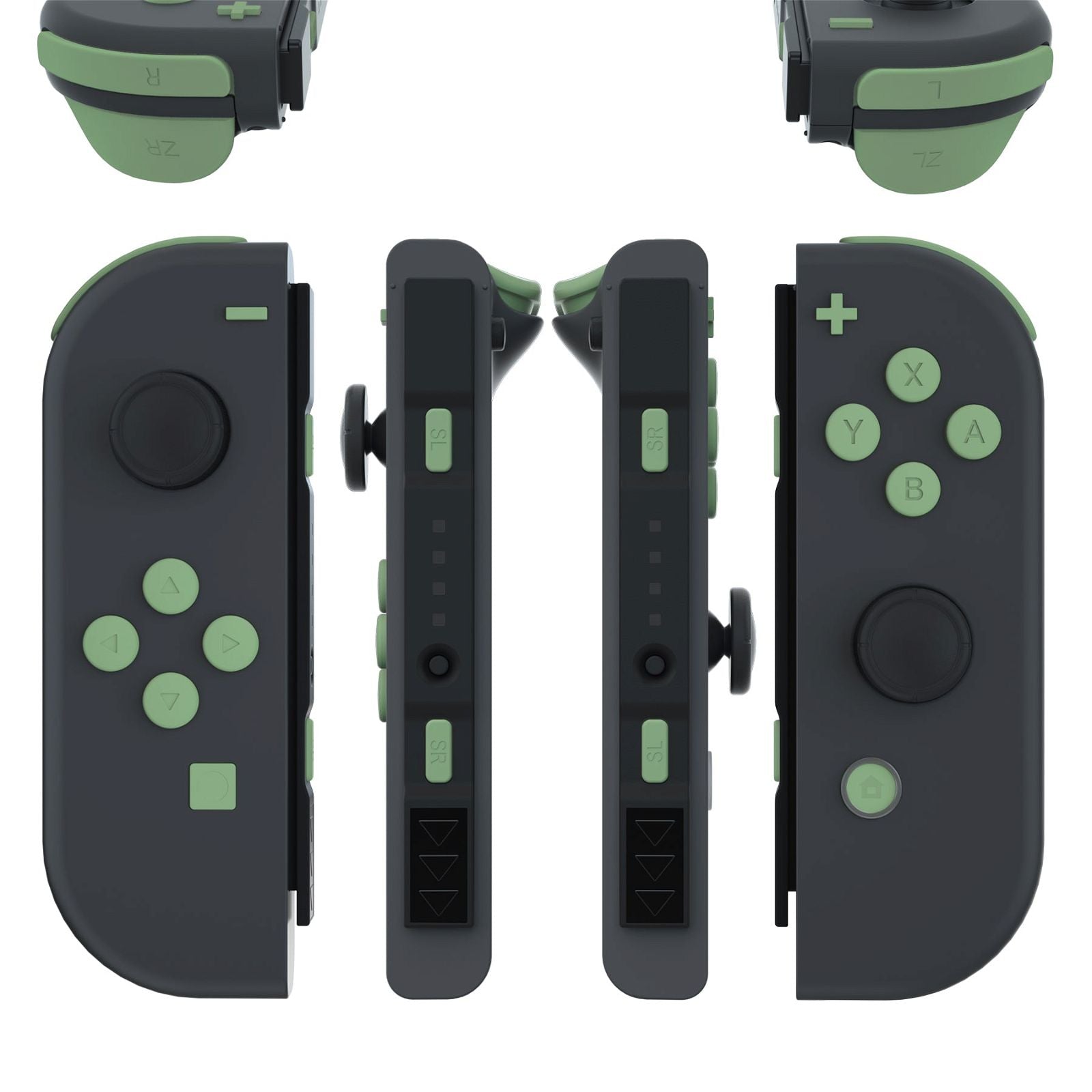 Matcha Green 21in1 Button Kits For NS Switch Joycon & OLED Joycon