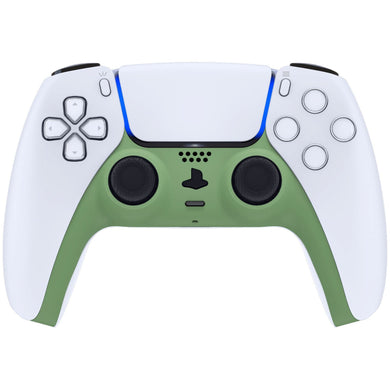 Matcha Green Decorative Trim Shell With Accent Rings Compatible With PS5 Controller-GPFP3025WS - Extremerate Wholesale