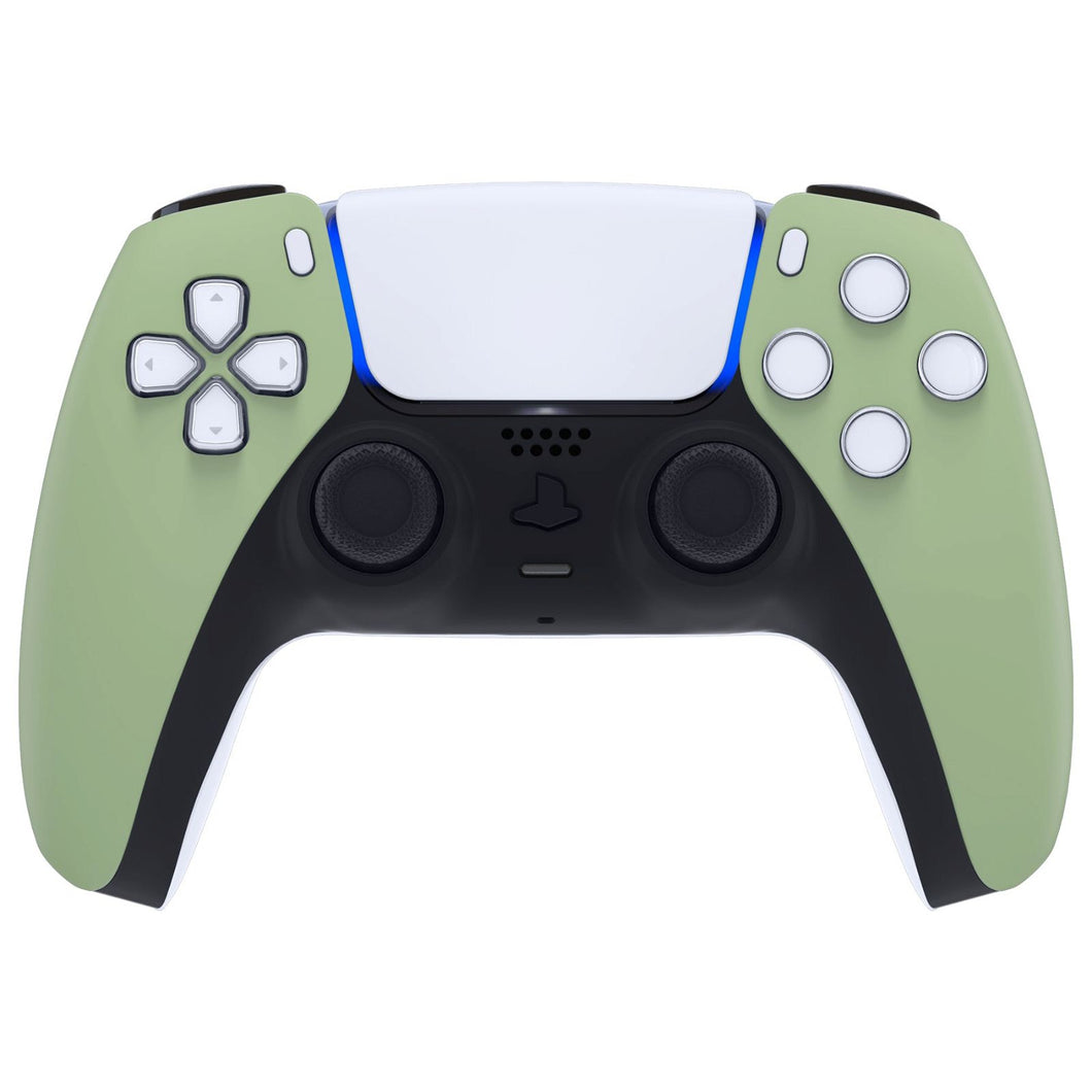 Matcha Green Front Shell Compatible With PS5 Controller-MPFP3018V1WS